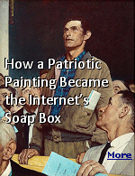 The oil painting, which shows a man dressed in work wear standing and poised to speak amid a crowd of men in suits, is part of a series by Rockwell inspired by Franklin D. Roosevelt�s 1941 State of the Union address arguing for U.S. involvement in World War II. In his remarks, the president outlined four universal freedoms that Americans should fight to guarantee for all: freedom of speech, freedom of worship, freedom from want and freedom from fear.